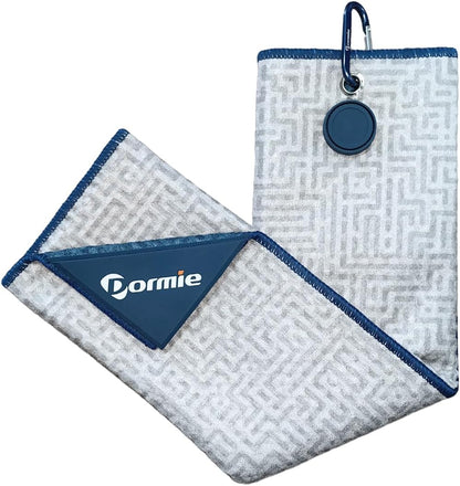 Golf Magnetic Towel - Premium Ultra-Absorbent Microfiber Golf Towel with Magnet for Golf Carts or Clubs