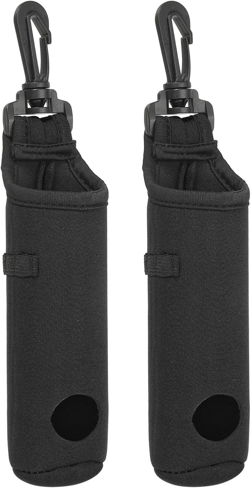 Golf Ball Carry Bag, Golf Tee Holder Pouch Portable Neoprene Golf Ball Holder with Clip for Men and Women Storage Gift