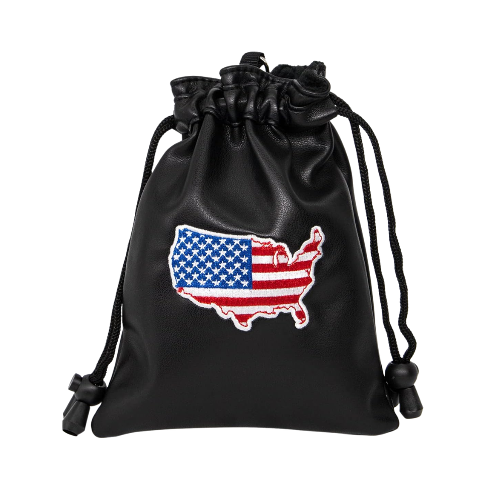 Leather Golf Valuables & Tee Pouch