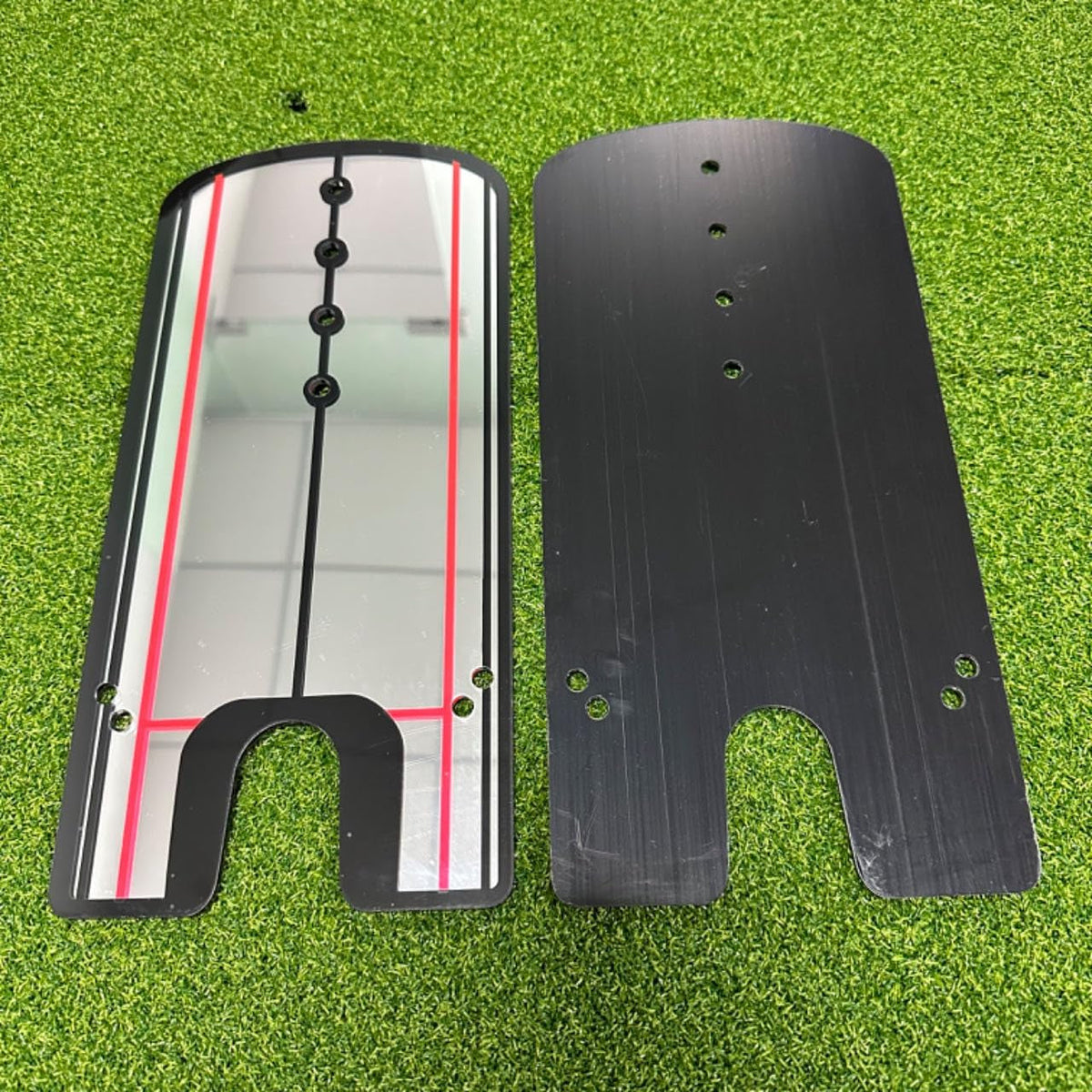 Golf Putting Alignment Mirror, Portable Putting Training Aid, Improve Your Putting Setup