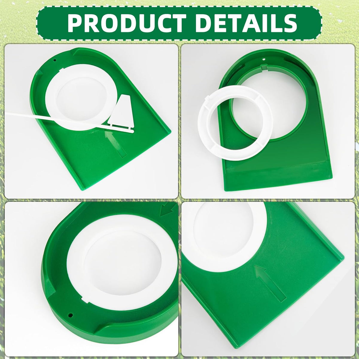 Putting Green Indoor Set 2Pcs Golf Putting Cup with Flag,Golf Putting Cup for Kid Adult Office Garage Yard Indoor Outdoor Practice,Training Aids Putting Greens Cups and Flags