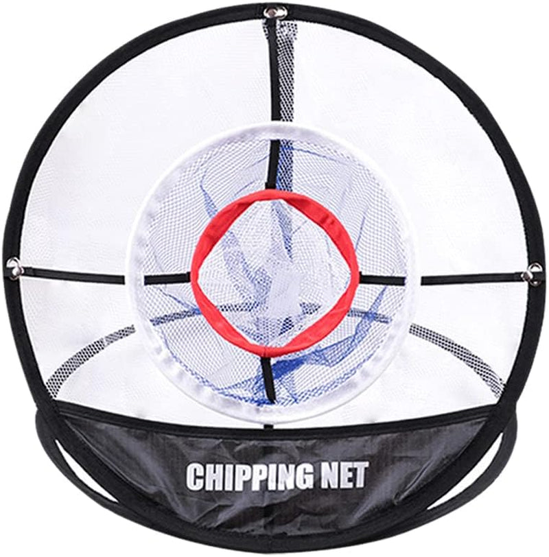Golf Chipping Net | Pop up Nylon Practice Net | Indoor/Outdoor Foldable Golf Net with Storage Bag for Swing Accuracy Practice
