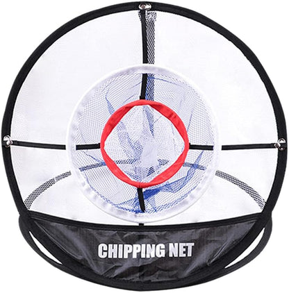 Golf Chipping Net | Pop up Nylon Practice Net | Indoor/Outdoor Foldable Golf Net with Storage Bag for Swing Accuracy Practice