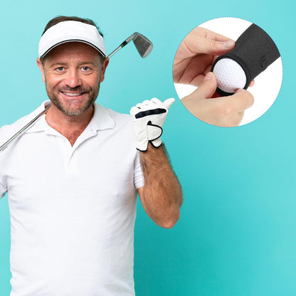 Golf Ball Carry Bag, Golf Tee Holder Pouch Portable Neoprene Golf Ball Holder with Clip for Men and Women Storage Gift