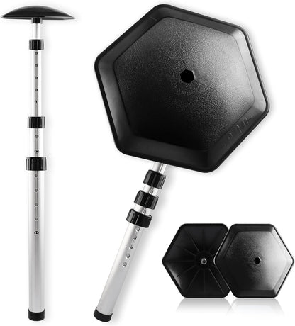 Golf Travel Bag Support Pole - Anti-Impact Golf Club Protector Support Golf Travel Bag Cover and Aluminum Alloy Golf Rod Stick to Protect Golf Clubs
