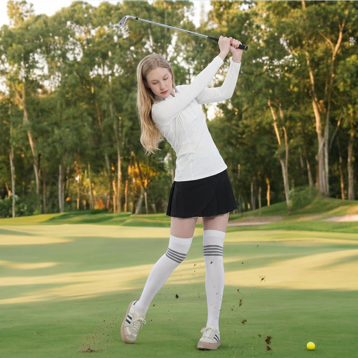Women'S Golf Cooling Shawl Outdoor Sun Protection Arm Sleeves
