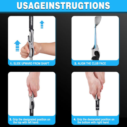Professional Golf Grip Trainer - Perfect Golf Training Aid for Stable Swing and Proper Hand Positioning and Grip-Enhance Strength and Precision