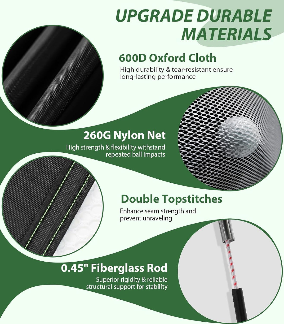 Golf Net, 10X7Ft Golf Hitting Aid with Mat, Designed for Outdoor & Indoor Use, Practice Nets for Backyard Driving Real Balls, Ideal Gifts for Men Dad Husband & Golfers